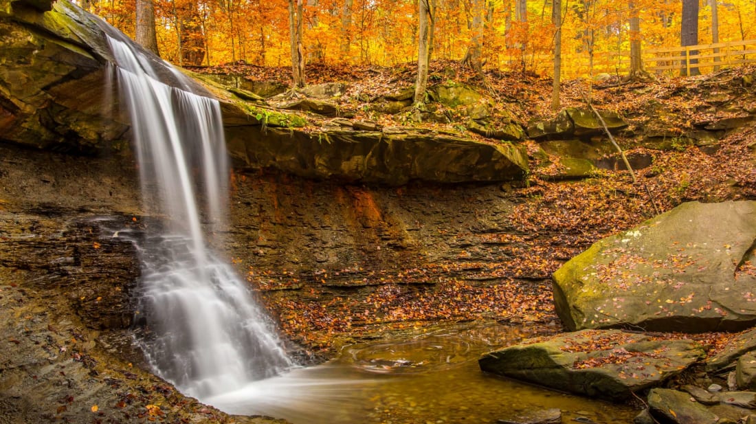 Cuyahoga Valley Natio<em></em>nal Park in Autumn.