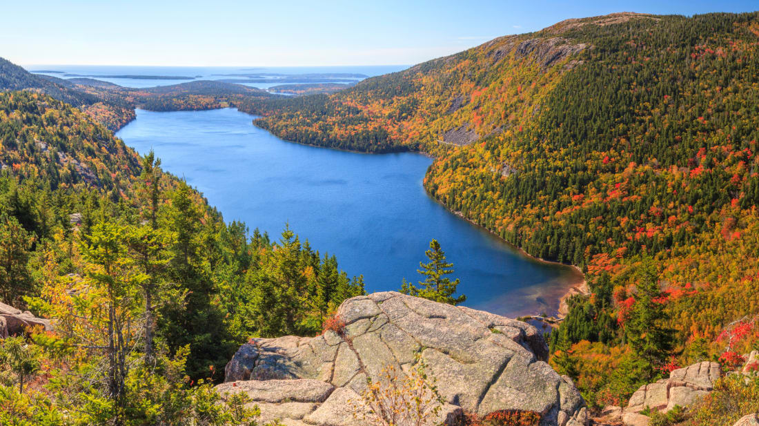 Jordan Pond in Maine's Acadia Natio<em></em>nal Park.