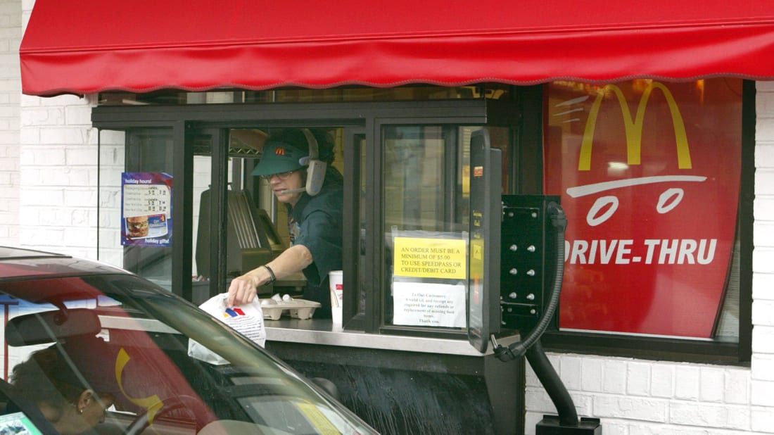 If you love McDonald's drive-through service, you can thank the military.