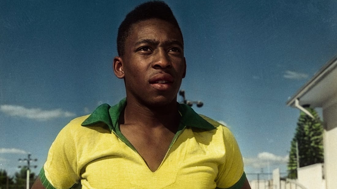 Edson Arantes do Nascimento, better known as Pelé, in the Netflix docu<em></em>mentary Pelé (2021).