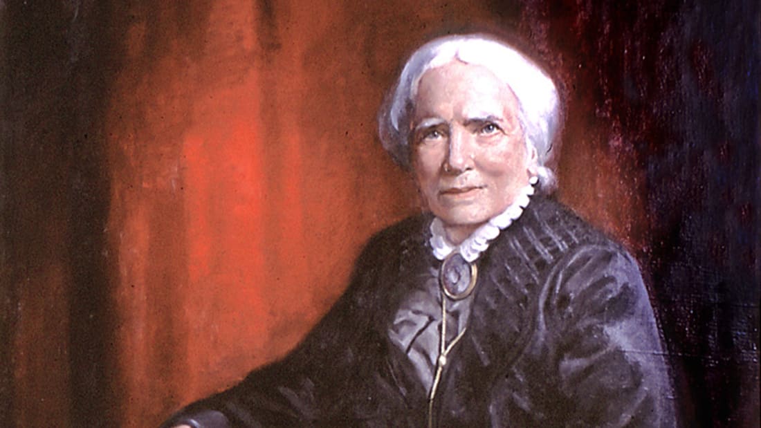 1905 portrait of Elizabeth Blackwell.