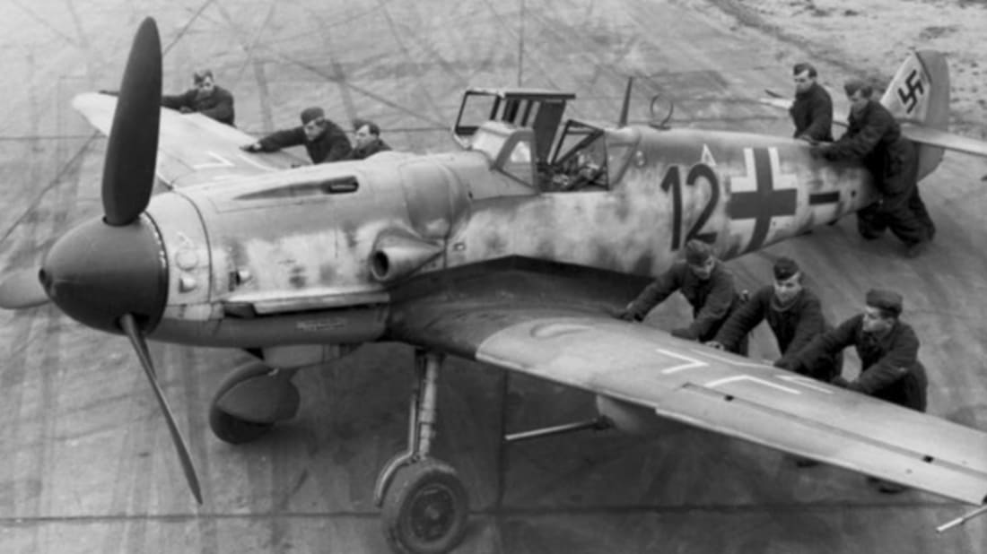 The ME 109 Messerschmitt. Image credit: Bundesarchiv, Bild via Wikimedia Commons // CC BY-SA 3.0 de