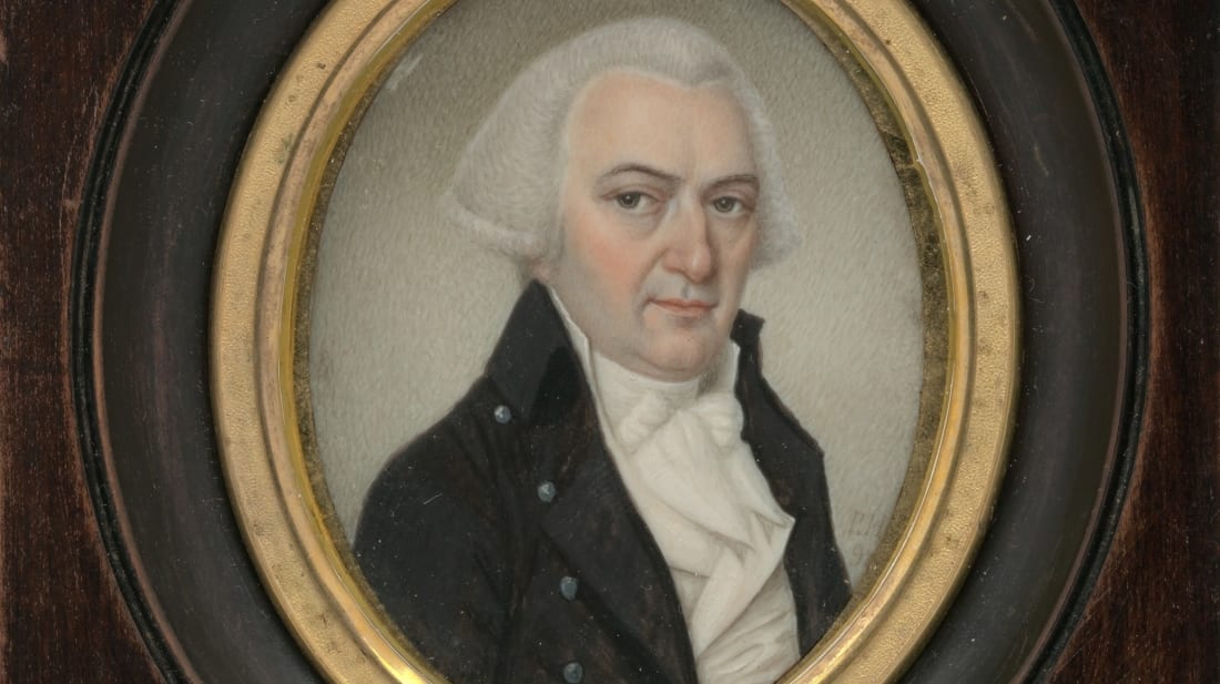 A painting of Gouverneur Morris by Pierre Henri, 1798.