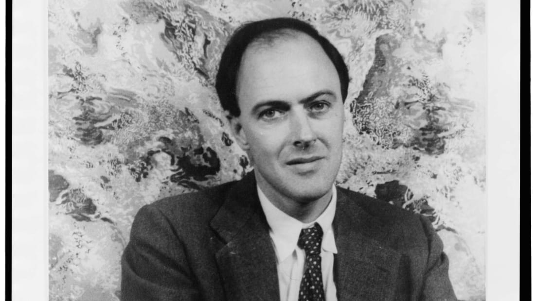 Roald Dahl photographed in 1954.