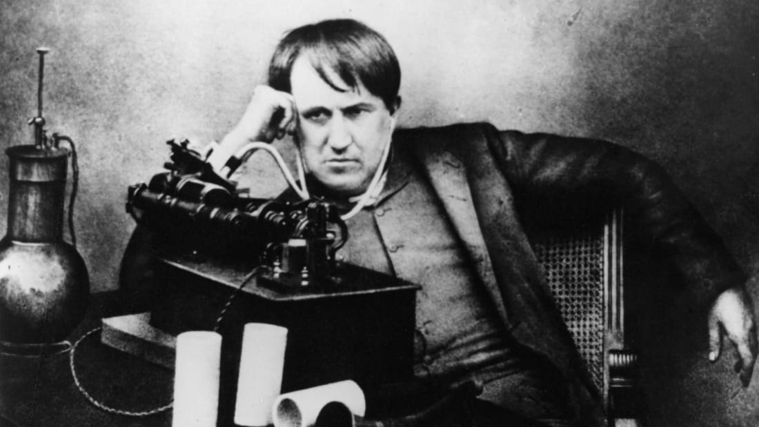 Sadly, Co<em></em>ngress voted 'No' on using Thomas Edison's voting machine.