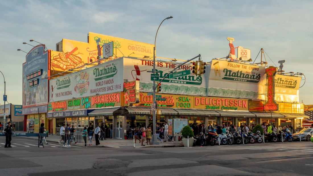 Nathan’s Famous is a staple of Co<em></em>ney Island.