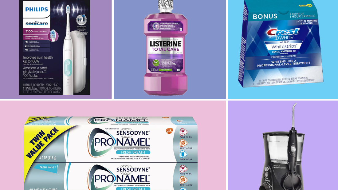 Philips/Listerine/Crest/Sensodyne/Waterpik/Amazon