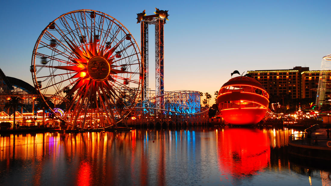 Anaheim, California's Paradise Pier.