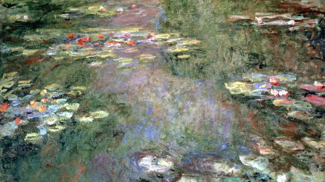 One of Claude Monet's Water Lilies pieces, circa 1925.