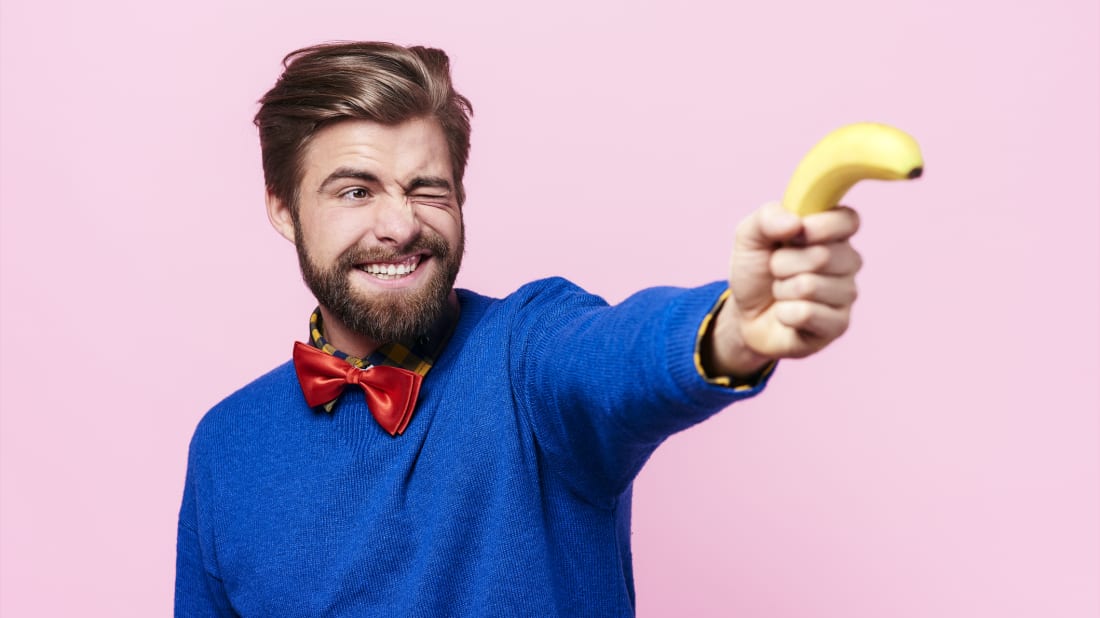 Someone engaged in a pointless task or without direction in life can be called a bananenbieger, or “banana bender.”