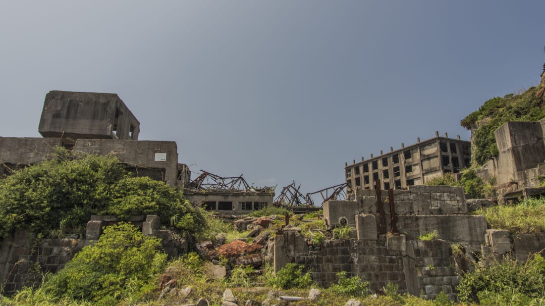 Hashima Island in Japan