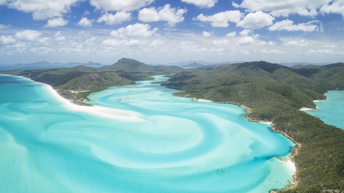 The Whitsunday Islands in Australia's Great Barrier Reef