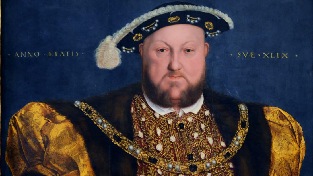 Portrait of Henry VIII by Hans Holbein the Younger