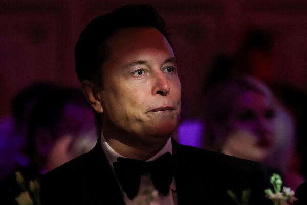 Elon Musk attends the America First Policy Institute (AFPI) gala at Mar-A-Lago in Palm Beach, Florida, U.S., November 14, 2024.